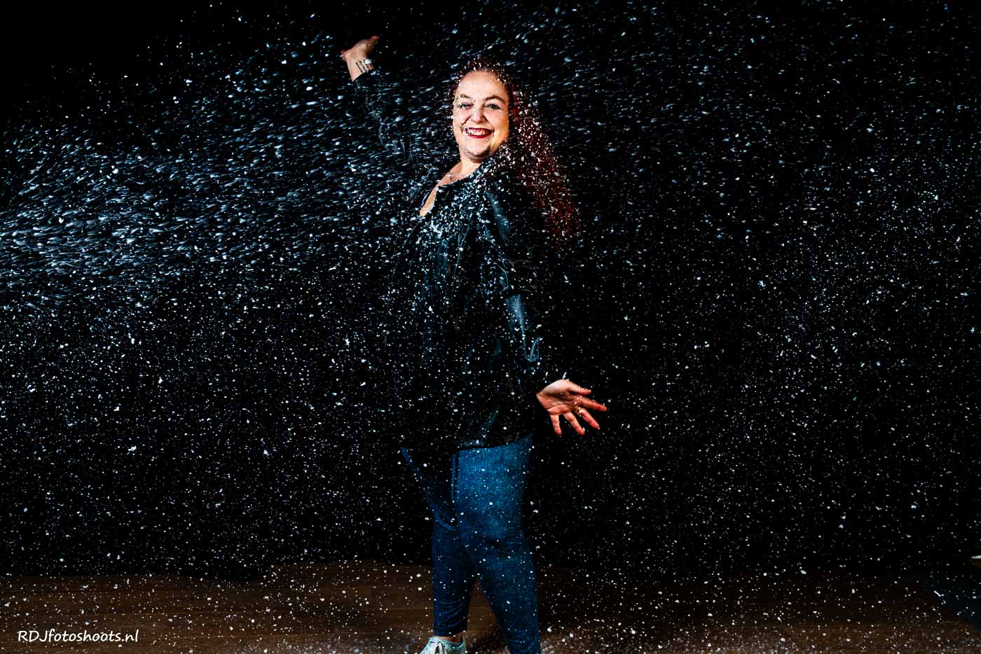 tfp sneeuw: Melanie in de sneeuw