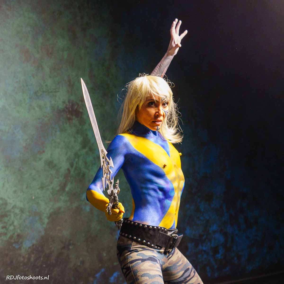 tfp bodypaint: x-men magik