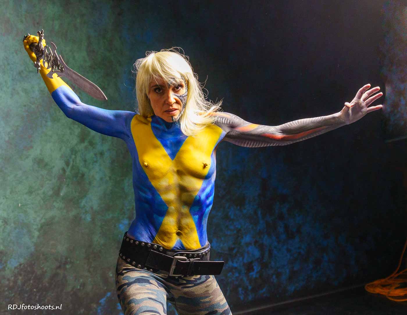 tfp bodypaint: x-men magik