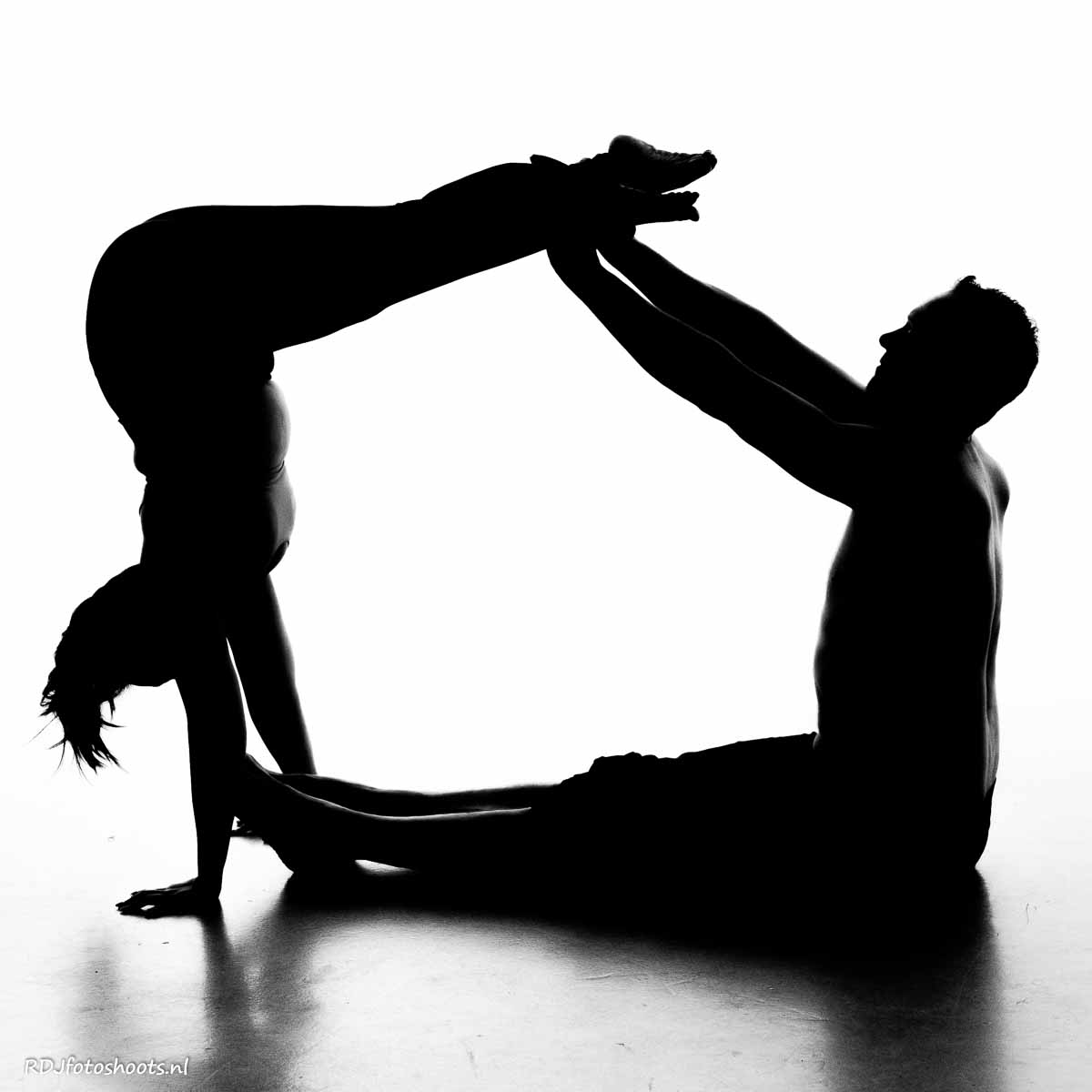 tfp spiritueel: Jasper & ve, silhouette yoga