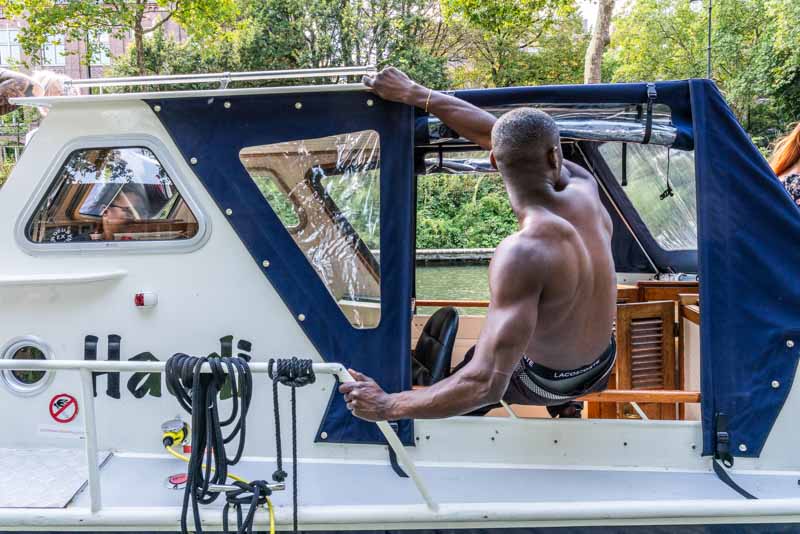 Aan boord van ms Haedi