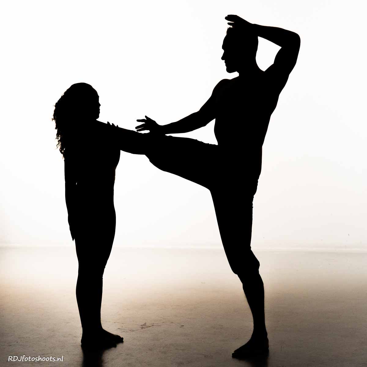 tfp yoga: Jasper & Priscilla, silhouette yoga